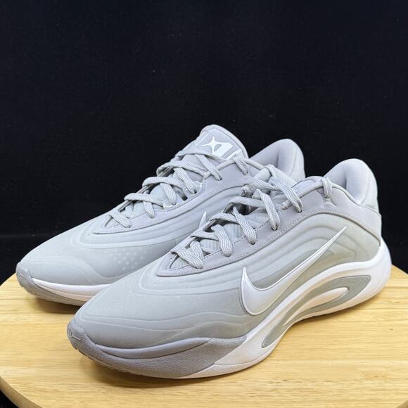 A\'One Wolf Grey/White-Grey Size 10.5W/ 9M HQ8500-002 Basketball Shoes Brand New main image 9